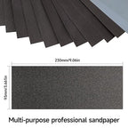 Sandpaper 100 Grit, Wet Dry Sanding Sheets 9 x 3.6 Inch for Wood Furniture Finishing, Metal Sanding and Automotive Polishing,21 -Sheet