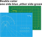 WORKLION Full 9" x 12" Art Self Healing PVC Cutting Mat, Double Sided, Gridded Rotary Cutting Board for Craft, Fabric, Quilting, Sewing, Scrapbooking Project…