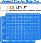 DIYSELF Cutting Mat 9x12in, Self Healing Mat for Crafts, Sewing & Quilting