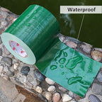 BOMEI PACK 6" Green Duct Tape,Wider Roll,6 Inches x 60 Yards,9 Mil Thick Heavy Duty, Industrial Strength,No Residue,Waterproof and Tear by Hand,Multi-Use for Indoor & Outdoor Repairs