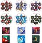 CiaraQ DND Dice Sets - 26 X 7 Polyhedral Dice (182pcs) with a Large Drawstring Bag Great for Dungeons and Dragons, Role Playing Table Game.