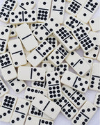 Dominos Game Double 9 - Dominos Set for Adults and Kids Ages 8 and up - Double Nine Dominoes Set, Classic Board Games - Domino Set for Family Game Nights - Double Nine Dominos Set 55 Tiles with Case