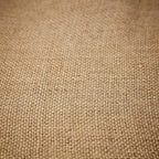 12" x 10yd NO-FRAY Burlap Roll ~ 3 - 5 Table Runners ~ Natural Long Fabric with Finished Edges. Perfect for Weddings, Placemats, Crafts. Decorate Without The Mess!