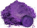 Eye Candy Pigments Premium Purple Mica Powder - Kawachi Fuji (50gr) - for Epoxy, Resin, Soap, Paint, Woodworking, Acrylic Pouring, Bath Bombs, Fishing Lures - DIY Arts and Crafts Additive
