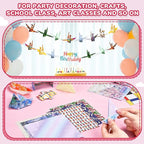 Dreamy Fantasy Origami Paper - 50 Sheets 6x6 Inches - Double-Sided Ethereal Patterns for Magic, Mythical & Celestial Crafts - for Adults, Kids & Artists, Ideal for Scrapbooking.
