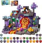 100 PCS Magnetic Blocks - Magnetic Building Blocks Toys for Kids, Stacking Magnets for Kids, STEM Sensory Toys, Christmas Birthday Gifts for Boys and Girls Ages 3+ Years Old