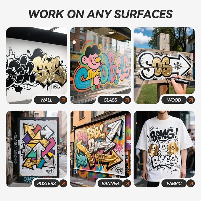 3Pcs Black Jumbo Poster Markers, 15MM Thick Permanent Acrylic Graffiti Markers, Wide Tip Paint Marker for Canvas, Posters Board, Fabric, Window, Glass, Wood, Teachers,Banner painting supplie