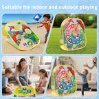 Bean Bag Toss Game Toy Indoor and Outdoor Toys for Kids Toddlers Dinosaur Toys Family Party Carnival Games for Boys and Girls 3 4 5 6 7 8 9 Year Old Birthday Gifts Outside Backyard Beach Lawn Games