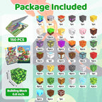 Magnetic Blocks, 150PCS Magnetic Building Blocks, Stacking Magnets for Kids, Sensory Toy for STEM Constructions Magnet Blocks for Boys Girls Age 3+, Christmas Birthday Gifts