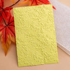 BAOFALI 3D Embossing Folder for Card Making,Red Leaves Plastic Texture Fades Embossing Folder Template for Scrapbooking and Other Paper Craft Album Stamps DIY Decoration 6.3" L x 4.5" W