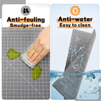 Premium Self Healing Cutting Mat 18'' x 12'', A3 Non-slip Sewing Mat for Quilting, 5-Ply Rotary Cutting Board Double-Sided for Crafts Cutting Fabric Scrapbooking Modeling Projects, Anthracite Gray