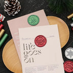 SWANGSA 20 Pieces Glue Gun Sealing Wax Sticks Metallic Red Green Antique Gold Silver for Wax Seal Stamp, Great for Wedding Invitations, Christmas Cards, Envelopes, Wine Packages, Gift Wrapping