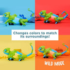 Thames & Kosmos My Robotic Pet: Coding Chameleon STEM Building & Experiment Kit | Color-Sensing Coding Robot for Boys & Girls Ages 8+, Screen-Free Educational Fun, Robotic Reptile with 3 Play Modes