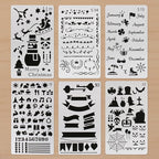 YIHUA 939-VI Dual Wood Burning Pen Wood Burning Kit with 23 Wire Nib in Varied Shapes, Detachable Pyrography Pen, 6 Wood Pieces, 6 Stencils and Screw Driver, Tweezers Used as Wood Burning Tool