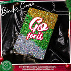 LEOBRO Green Glitter, 160g/5.64oz Holographic Chunky Glitter for Crafts, Resin, Nail Body, Tumblers, Party Decorations