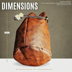 Sage's Portal Dice Bag, DND Dice Pouch, Drawstring Dice Bag Spotted PU Leather, Perfect for Dice, Accesories, Cosmetics, Jewelry