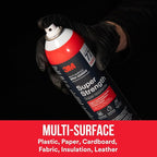 3M Super 77 Multi-Surface Spray Adhesive, 7.35 oz., Low VOC, Quick Bond, Fast Drying, Clear Finish for Foil, Foam, Paper, Metal, Plastic, Fabric, and Cardboard (77-10-NAT)
