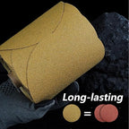 PSA Sanding Discs 6 Inch Adhesive Backed Sandpaper 100 Pack 320 Grit Self Adhesive Sanding Discs for DA Sander Self Stick for Wood, Auto Body Repair, Paint, Metal, and Plastic