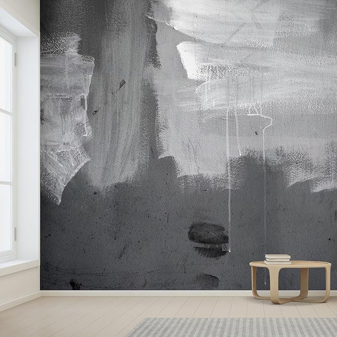 wall26 Wall Sticker/Wall Mural Metal Background, Not Peel and Stick, Non-Woven Wallpaper Decorative for Bedroom, Living Room, Office - 108x120 inches