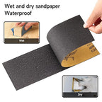 Sandpaper 10000 Grit, Wet Dry Sanding Sheets 9 x 3.6 Inchfor Wood Furniture Finishing, Metal Sanding and Automotive Polishing,14 -Sheet