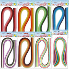 JUYA Paper Quilling Kit with Blue Tools 960 Strips Board Mould Crimper Coach Comb (Paper Width 3mm with Glue)