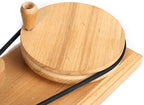 Yarn Winder – Large Handcrafted Wooden Ball Winder for Knitting, Crocheting & Weaving – Heavy-Duty Natural Beachwood Yarn Winder for 8-12 oz Yarn Cakes