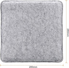 HARFINGTON Needle Felting Pad 11.22"x11.02"x1.38" Wool Needle Felting Mat Sponge Foam Pad Block for Needle Felting Projects