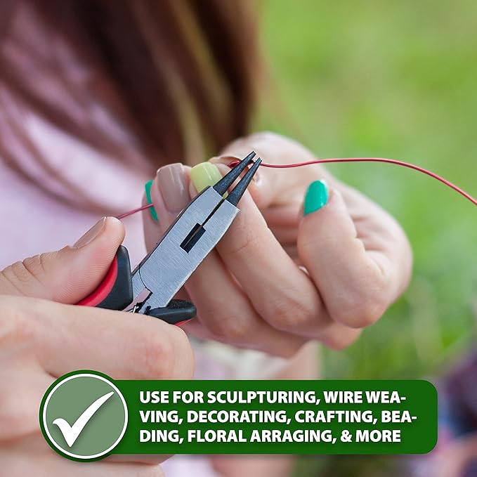 Mandala Crafts 16 Gauge Anodized Aluminum Craft Wire for Jewelry Making - 100 FT Colored Flexible Purple Wire - Bendable for Bonsai Armature Crafting Sculpting