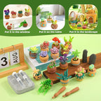 Needle Felting Kit, 15 Pcs Succulent Beginner Needle Felting Kit, Needle Felting Tools, Wool Felting Kit Including Wool Roving, Foam Mat, Felting Needles and Instructions for Diy Felting Starters