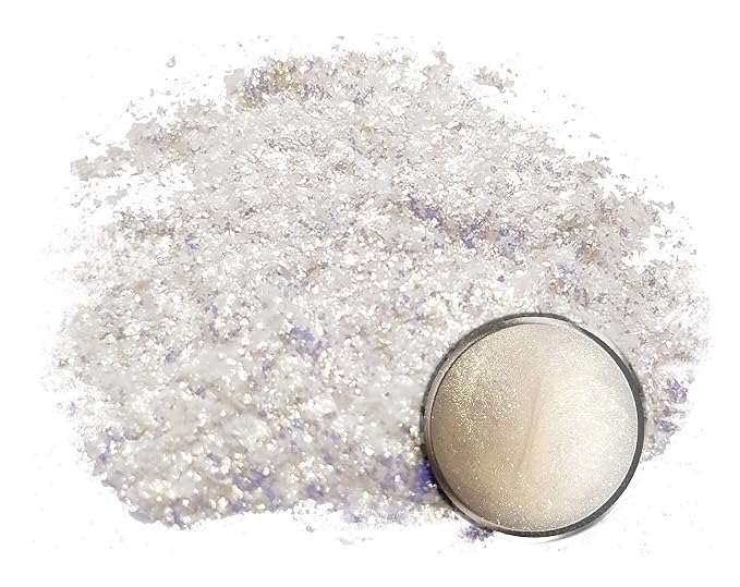 Eye Candy Premium Mica Powder Pigment “Galactic Ghost Gold” (25g) Multipurpose DIY Arts and Crafts Additive | Woodworking, Bath Bombs, Resin, Paint, Epoxy, Soap, Nail Polish (Galactic Ghost Gold, 25G)