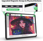 Zocelight Rechargeable A4 Tracing Light Box with Padded Case,Ultra Bright Led Light Pad with Physical Button,Wireless Light Board for Diamond Painting,Dimmable 9000LUX Lightbox for Tracing and Drawing