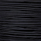 The Beadsmith Wire Elements Craft Wire – Tarnish Resistant, Soft Temper, Round, Black Color – 0.64mm, 22 Gauge, 15 Yard Spool – Jewelry Making, Wire Wrapping, Floral, & Other DIY Crafts