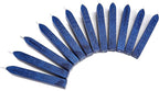 Yoption 12Pcs Sealing Wax Sticks with Wicks, Antique Blue Totem Fire Manuscript Seal Wax Sticks for Wax Seal Stamp (Blue)