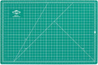 ALVIN GBM Self-Healing Cutting Mat 12 x 18 inch | Double-Sided Green/Black | 5-Layer Gridded Surface for Arts, Crafts and Sewing - Model GBM1218