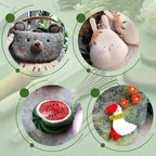 Yizzvb Wool Felting Needles, 4 Sizes Felting Needles with Needle Bottle Felting Tool Holders, Complete Needle Felting Tools Kit Needle Felting Supplies for Beginner Professional