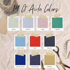 2 Sheets of Green 14 Count Aida Cloth – 18 x 18 Inch Pre-Cut Fabric Squares – Cross Stitch Fabric – 100% Cotton – Ideal for Needlework & Embroidery – The Knotty Unicorn