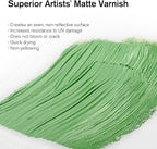 Winsor & Newton Professional Artists' Matt Varnish, 500ml (16.9-oz) Bottle