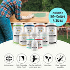 Chalky Chicks All-in-One Chalk Paint for Furniture or Cabinet - 32 Fl Oz - Matte Finish Aqua Bay (Aqua Blue) for Metal, Wood Furniture Paint - No Sanding All-in-One for Home Decor & Crafts, USA Made