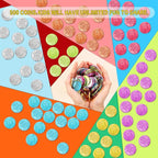 Jerify 1000 Pcs I was Caught Being Good Coins for Kids Behavior Tokens Laugh Face Plastic Reward Colored Pretend Coin Carnival Halloween Party Counting (Laugh Face)