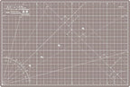 Elan Cutting Mat A3 Black & Taupe, Self Healing Cutting Mat 12x18 Inch, 5-Ply Craft Board Black, Hobby Board for Crafts 12x18 Inch