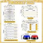 Office Party Friendly Feud Game with 2 Answer Buzzers, Team Building Feud Cards for Family Game Night Fun Trivia Quiz for Work Staff Coworkers Groups
