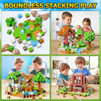 Magnetic Blocks, Magnetic Building Blocks,STEM Constructions Magnet Blocks for Kids, Boys and Girls Age 3+ Years Old, Building Toys Gifts for Kids 84PCS 1" Large Size