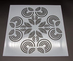 7.5mil Blank Mylar Sheets(10 Pack),12X12 inch Milky Translucent PET Blank Stencils Sheets,Template Material for Cutting Machine, Make Airbrush Stencils, Food-Safe Craft Plastic Sheets