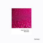 Hemway Polyurethane & Epoxy Resin Glitter 100g / 3.5oz Metallic Crystal Flake Additive for Flooring Jewelry Tumblers Glass Pigment - Microfine (1/256" 0.004" 0.1mm) - Dark Rose Pink