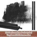 Gueevin 200 Pcs Willow Charcoal Sticks, Willow Charcoal, Artists, Beginners, Students, Perfect for Sketching, Drawing, Shading, and Fine Art Christmas Gifts for Art (5-7mm)