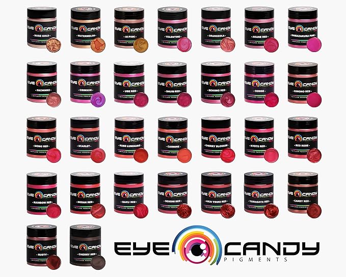 Eye Candy Premium Mica Powder Pigments | Multipurpose DIY Arts and Crafts Additive | Acrylic, Woodworking, Bath Bombs, Resin, Epoxy, Soap, Fishing Lures (Rusty)