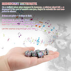 Haxtec DND Dice Set Metal Dice Compatible with Dungeons and Dragons D&D Gift TTRPG Rainbow Polyhedral Dice
