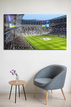 SpiritualHands Tottenham Hotspur Stadium Tempered Glass Wall Art Painting for Living Room, Tempered Glass Modern Prints Decor, Large Vivid Color Panel for Bedroom, Kitchen, or Office