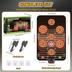 Axe Throwing Target Game Set, Electronic Scoring Throwing Game Toys Gifts for Kids Age of 3-10+ Years Old Boys & Girls, Backyard Indoor & Outdoor Yard Carnival Sport Party Play Game