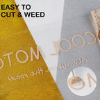 HTVRONT Glitter HTV Heat Transfer Vinyl Rolls - 8ft x 10" Brown Glitter HTV Vinyl for Shirts & All Cutter Machines - Easy to Cut & Weed for Heat Vinyl Design